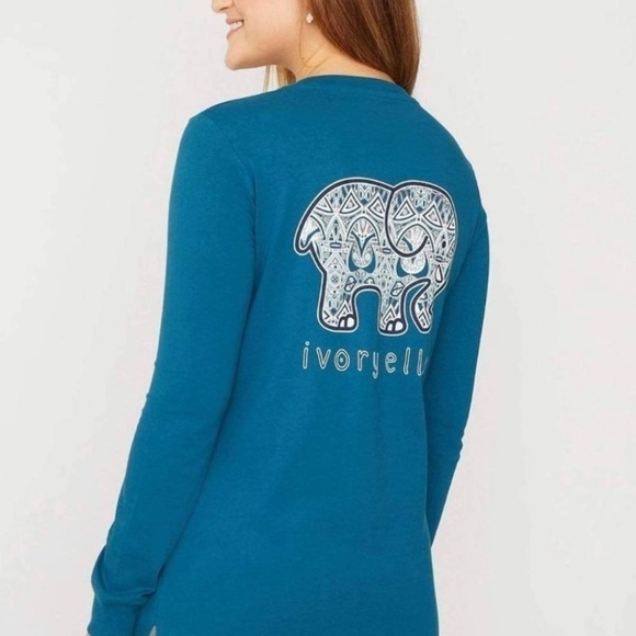 Ivory Ella Bundle: Oversized Hoodie Sweatshirt & Long Sleeved T-Shirt Cozy Comfy - Picture 3 of 16